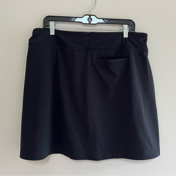 NIKE NWT Golf Dri-Fit Performance Golf Skort in Black, size XL - Picture 2 of 11